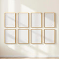 Frame High-Res Frame Mockup — Plain Square Frame Square 1:1 — Perspective View — #00814 | MockupBulk
