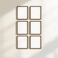 Frame Frame Display Mockup — Plain Square Frame Square 1:1 — Perspective View — #00823 | MockupBulk
