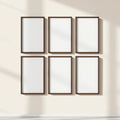 Frame Editorial Room Mockup — Plain Square Frame Square 1:1 — Perspective View — #00826 | MockupBulk
