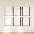 Frame Editorial Room Mockup — Plain Square Frame Square 1:1 — Perspective View — #00829 | MockupBulk