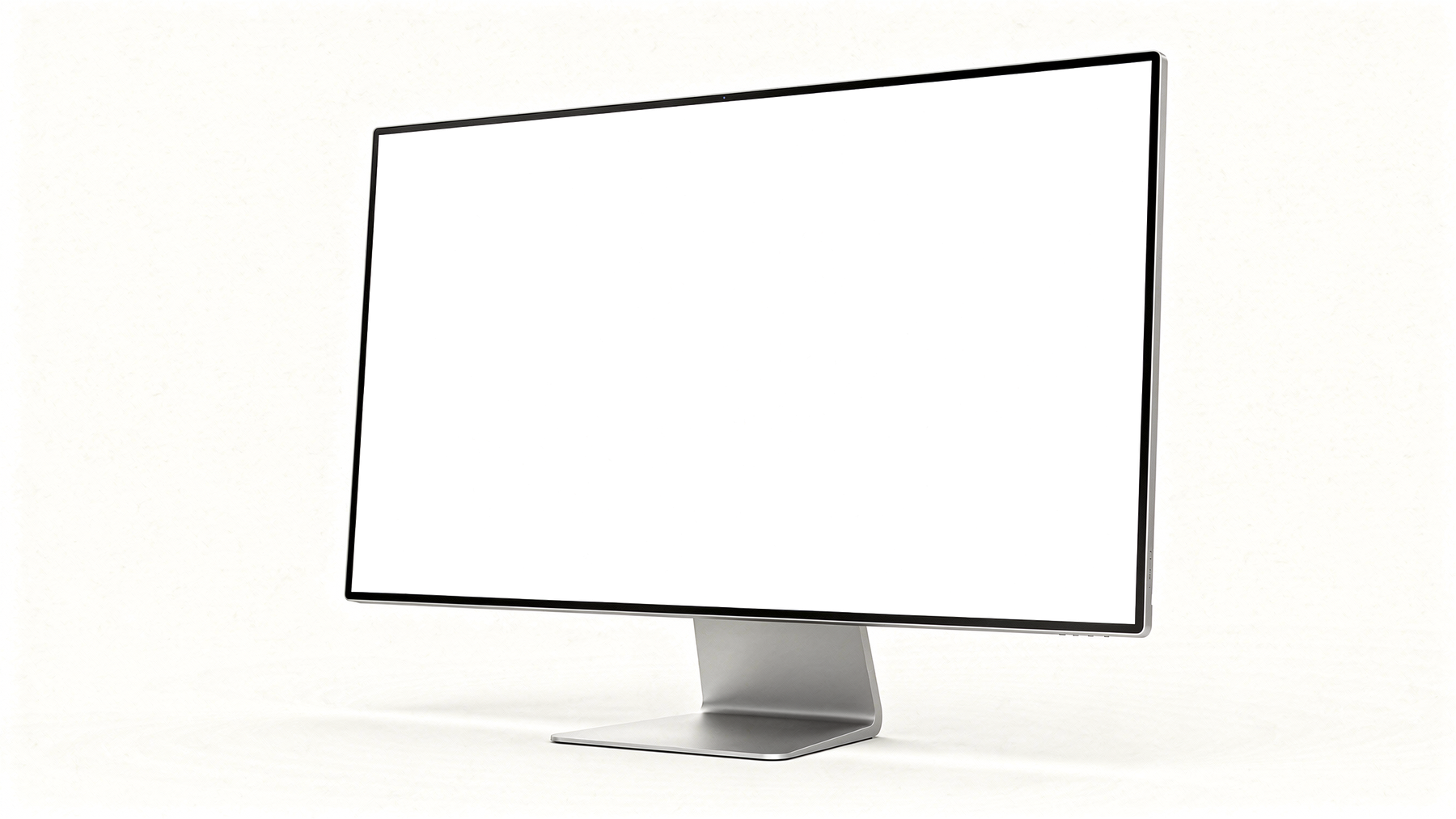 Generic Perspective Three Quarter Desktop Mockup | Device Screen PNG | bulkmockup Template | For Portfolio & Showcase | MockupBulk