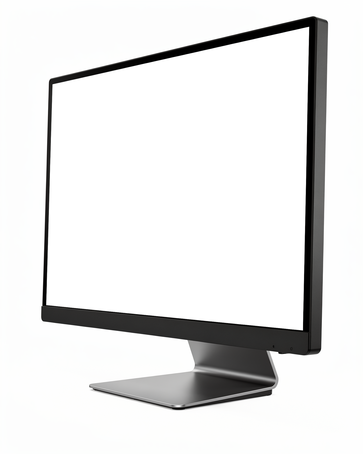 Desktop, Generic Perspective Three Quarter | Instant PNG Download | Transparent Screen | Commercial Use | MockupBulk