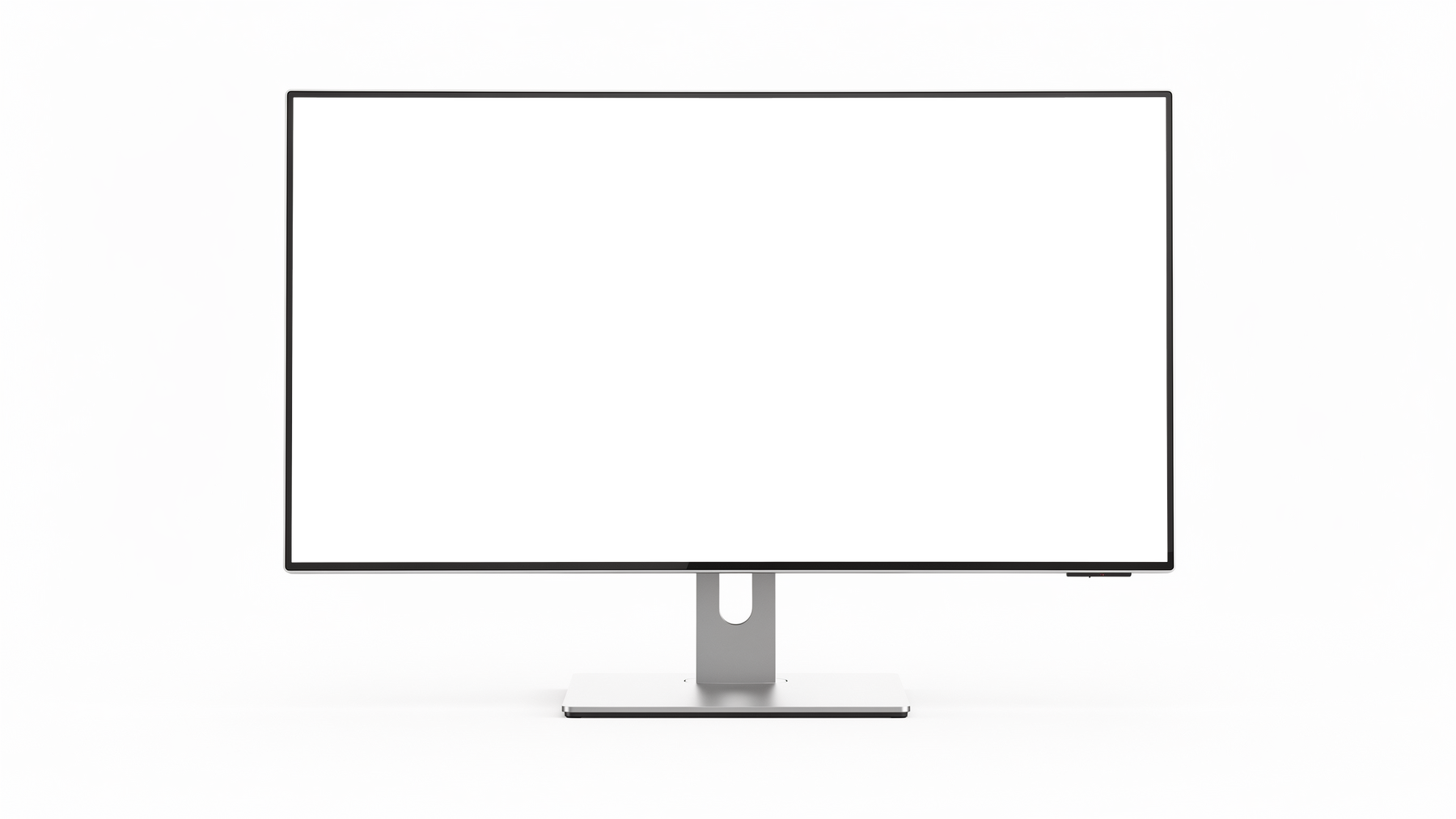 Desktop Mockup | Generic Side Profile | PNG Mockup Template | bulkmockup | For App & Web Designers | MockupBulk
