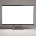 Desktop Mockup | Generic Standalone Grey Bg | High-Resolution Transparent PNG | bulkmockup | Commercial Use | MockupBulk