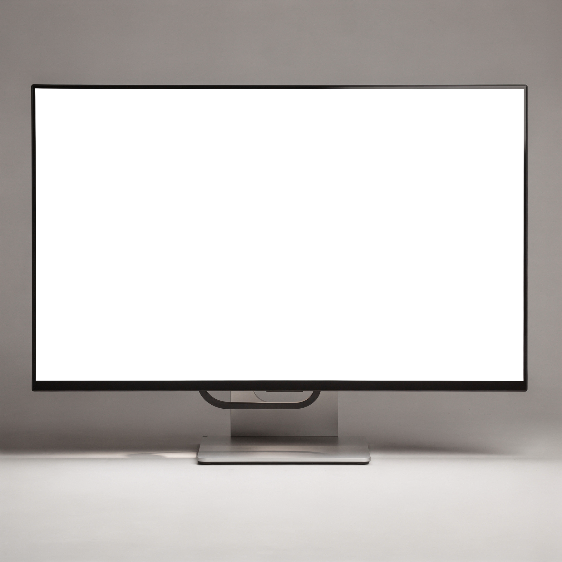 Desktop Mockup | Generic Standalone Grey Bg | High-Resolution Transparent PNG | bulkmockup | Commercial Use | MockupBulk