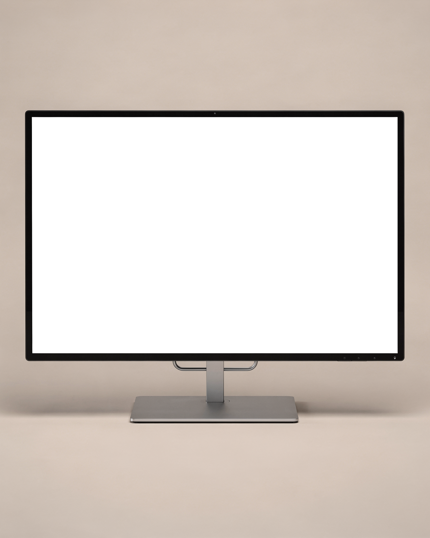 Desktop, Generic Standalone Grey Bg | PNG Mockup Template | bulkmockup | For App & Web Designers | MockupBulk