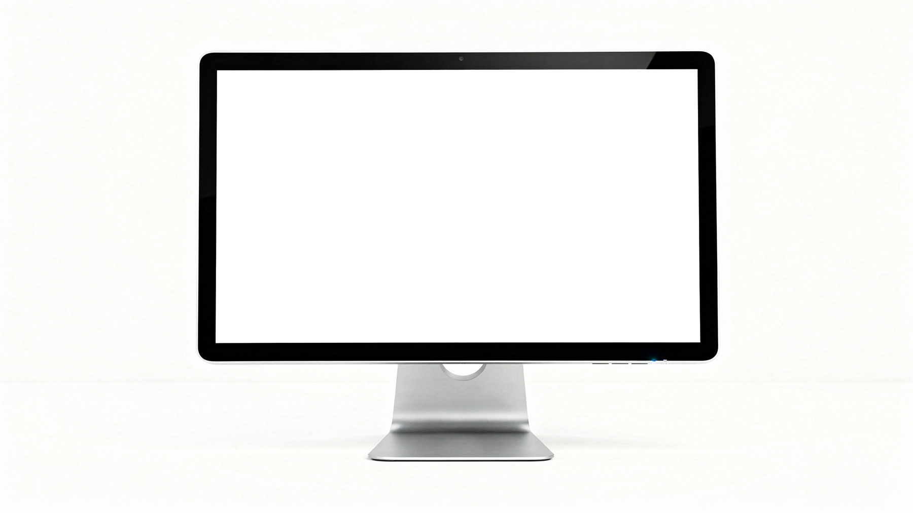 Desktop Mockup — Generic Standalone White Bg — Transparent Screen PNG Download | Commercial Licence | bulkmockup