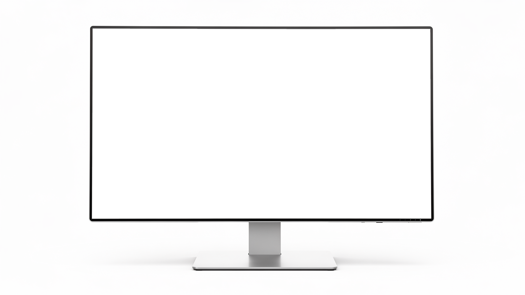Desktop, Isolated Standalone With Shadow | Screen Mockup PNG | bulkmockup Download | For UI/UX Designers | MockupBulk