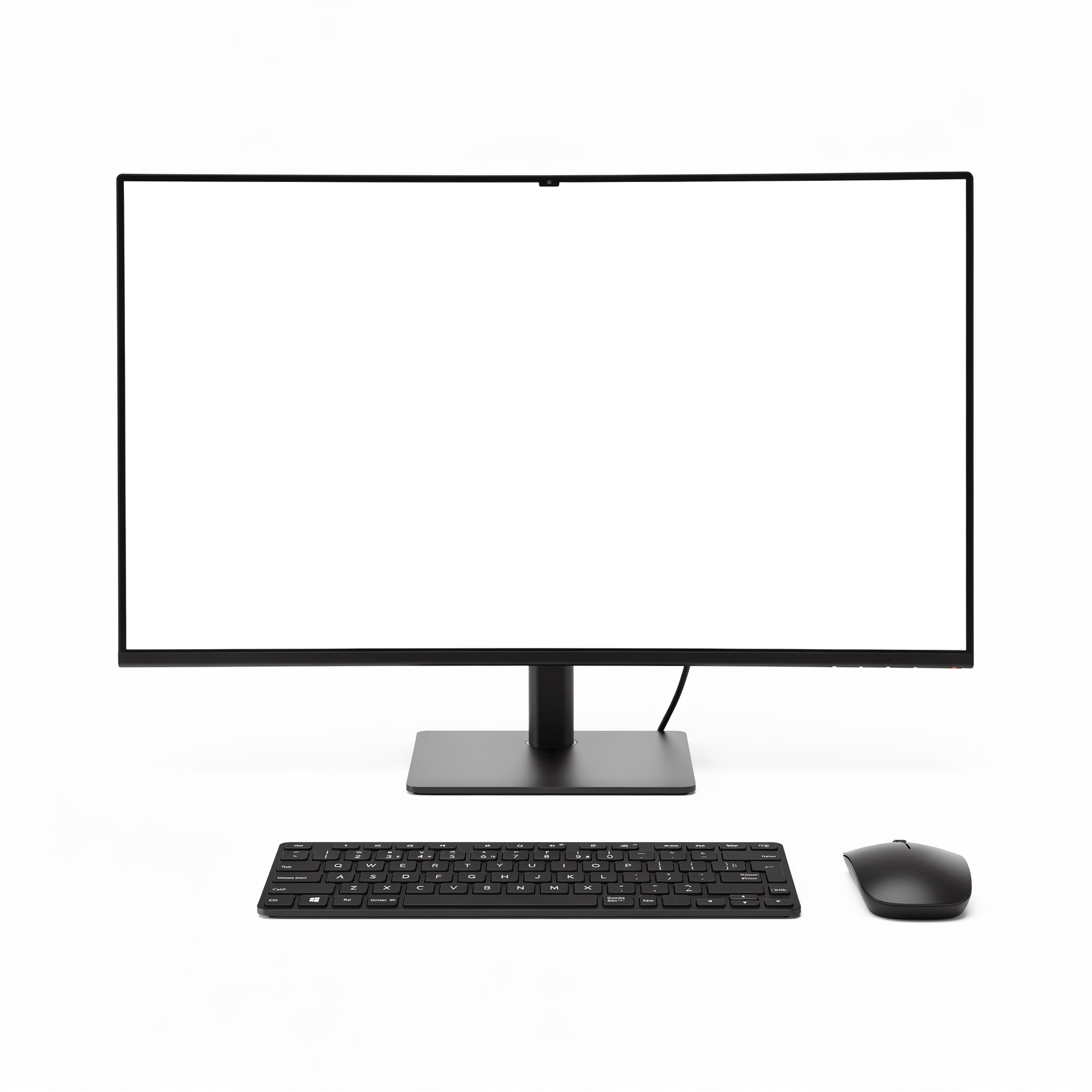 Desktop Mockup | Isolated With Kb Setup | Device Screen PNG | bulkmockup Template | For Portfolio & Showcase | MockupBulk
