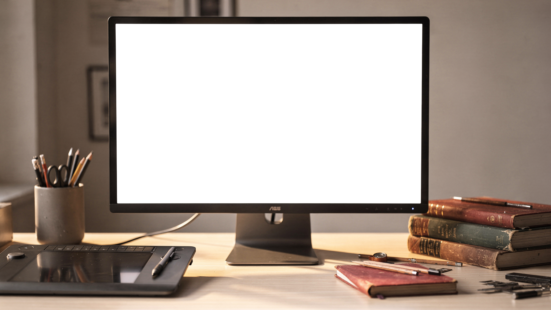 Desktop Mockup | No P Studio Creative | Screen Mockup PNG | bulkmockup Download | For UI/UX Designers | MockupBulk