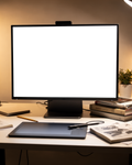Desktop, No P Studio Creative | PNG Screen Template | bulkmockup Instant Download | Commercial Licence | MockupBulk