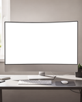Desktop, No P Ultra Wide Premium | bulkmockup Transparent Mockup | PNG Download | Commercial Use | MockupBulk