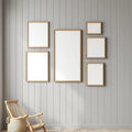 Farmhouse Professional Frame Mockup — Plain Square Frame Mixed Aspect — Perspective View — #04236 | MockupBulk