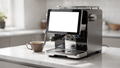 Appliance Coffee Machine Counter Kitchen Appliance Mockup | bulkmockup PNG Template | Transparent Display | Commercial Use | MockupBulk