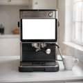 Kitchen Appliance, Appliance Coffee Machine Counter | Instant PNG Download | Transparent Screen | Commercial Use | MockupBulk