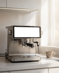 Kitchen Appliance, Appliance Coffee Machine Counter | bulkmockup Transparent Mockup | PNG Download | Commercial Use | MockupBulk