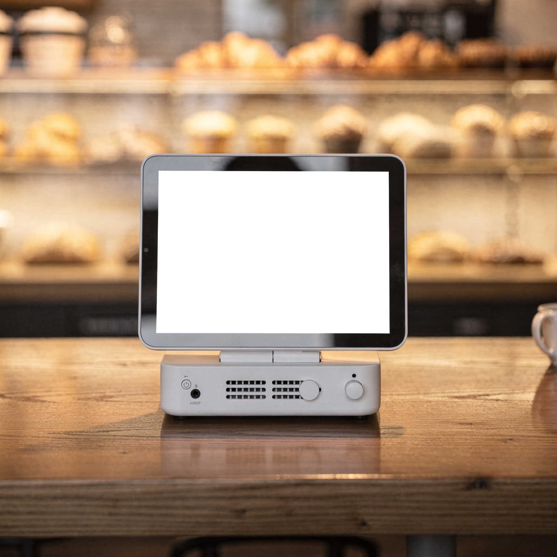 Kitchen Appliance Mockup — Appliance Recipe Kiosk Cafe — PNG Screen Template | bulkmockup Instant Download | Commercial Licence | MockupBulk
