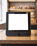 Kitchen Appliance Mockup | Appliance Recipe Kiosk Cafe | PNG Mockup Template | bulkmockup | For App & Web Designers | MockupBulk