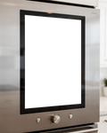 Kitchen Appliance Mockup — Appliance Smart Fridge Closeup — Device Screen PNG | bulkmockup Template | For Portfolio & Showcase | MockupBulk