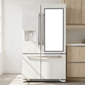 Appliance Smart Fridge White Kitchen Kitchen Appliance Mockup | Device Mockup PNG | bulkmockup | Commercial Licence Included | MockupBulk