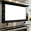 Kitchen Appliance, Appliance Smart Oven Closeup | High-Res PNG Mockup | bulkmockup | Commercial Licence | MockupBulk