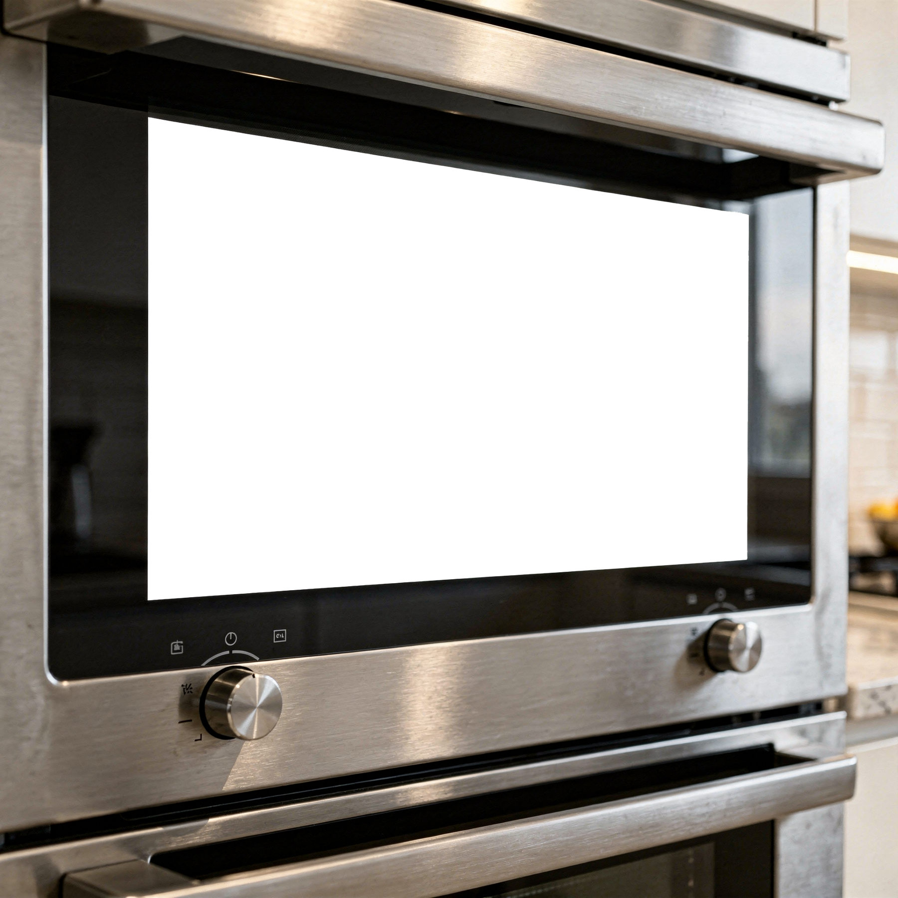 Kitchen Appliance, Appliance Smart Oven Closeup | High-Res PNG Mockup | bulkmockup | Commercial Licence | MockupBulk
