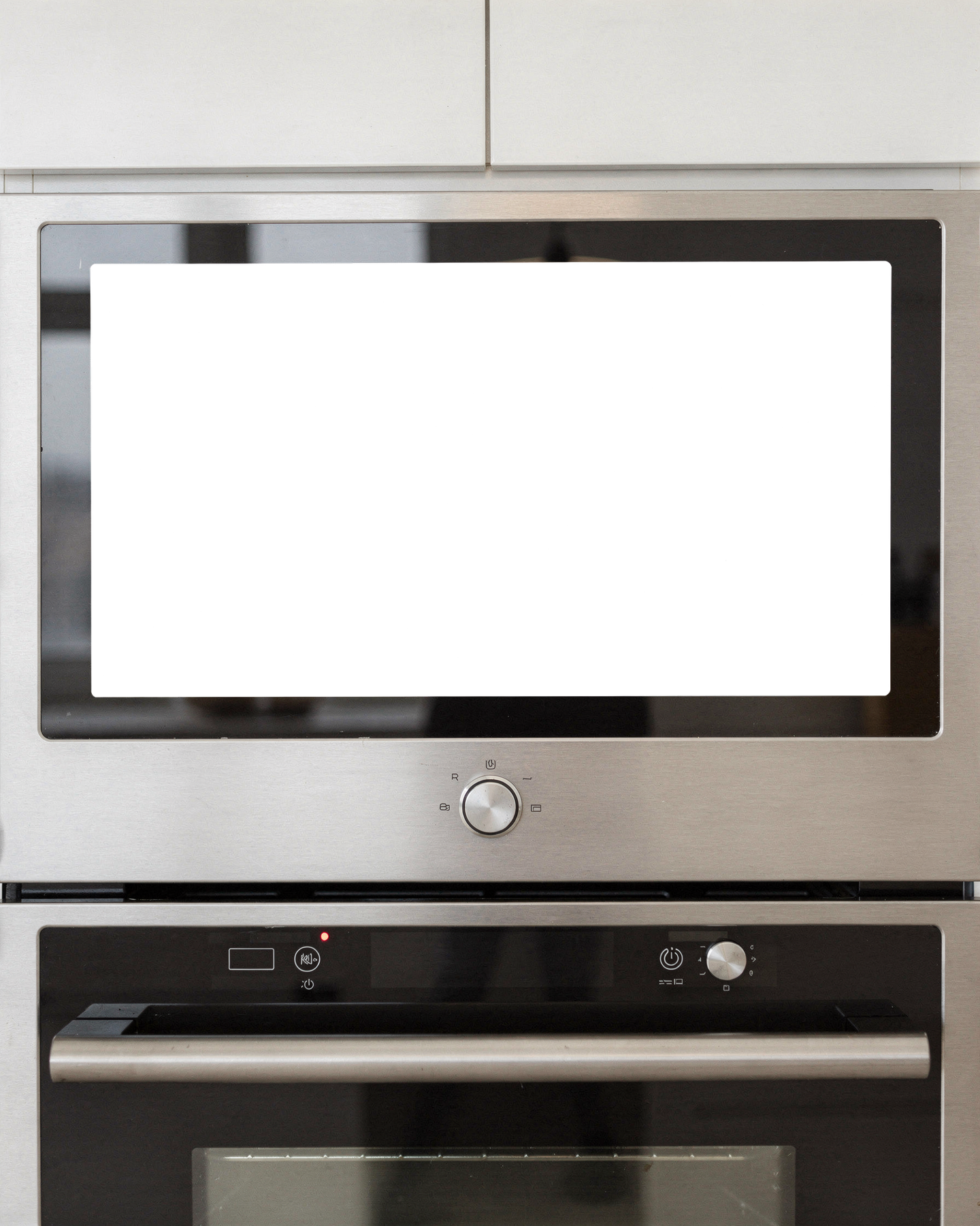 Kitchen Appliance Mockup | Appliance Smart Oven Closeup | Device Screen PNG | bulkmockup Template | For Portfolio & Showcase | MockupBulk
