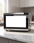 Kitchen Appliance Mockup — Appliance Smart Oven Countertop — High-Res PNG Mockup | bulkmockup | Commercial Licence | MockupBulk