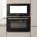 Kitchen Appliance Mockup | Appliance Smart Oven Wall Mounted | High-Res PNG Mockup | bulkmockup | Commercial Licence | MockupBulk