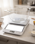 Appliance Smart Scale Counter Kitchen Appliance Mockup | Device Screen PNG | bulkmockup Template | For Portfolio & Showcase | MockupBulk