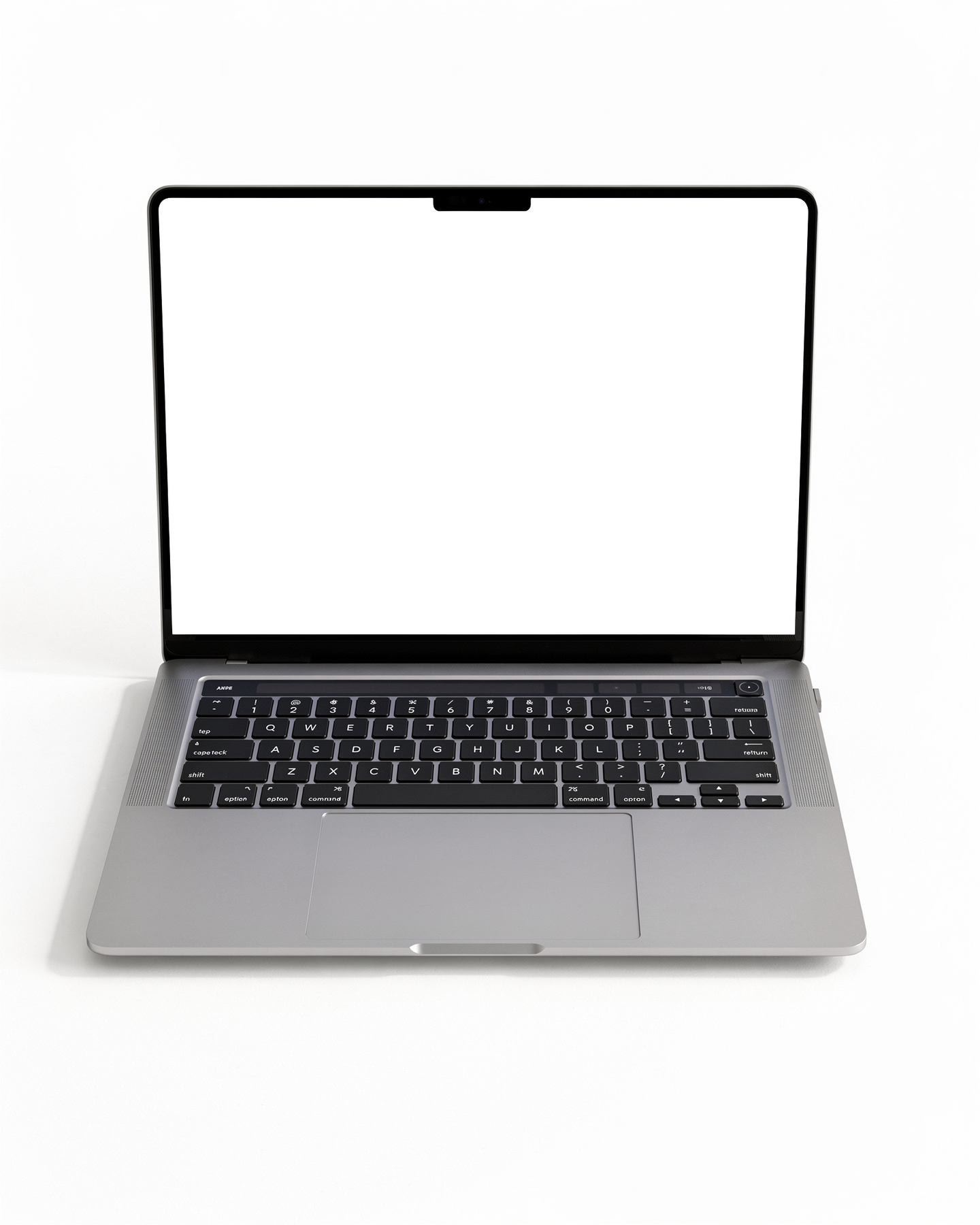 Laptop Mockup — Generic Closed White Bg — Instant PNG Download | Transparent Screen | Commercial Use | MockupBulk