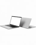 Laptop Mockup | Generic Pair Open And Closed | High-Res PNG Mockup | bulkmockup | Commercial Licence | MockupBulk