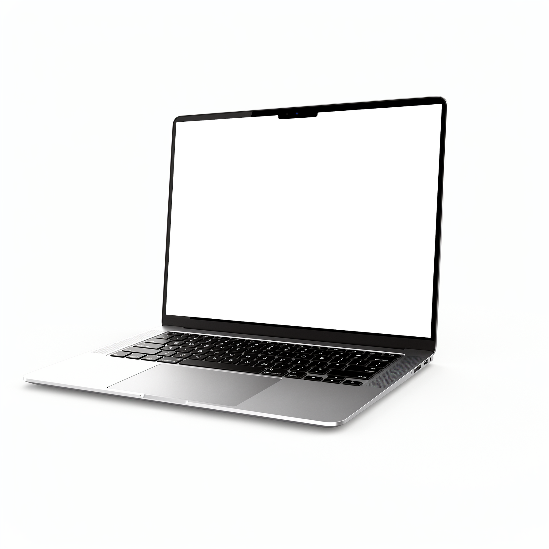 Laptop Mockup — Generic Perspective Three Quarter — Screen Mockup PNG | bulkmockup Download | For UI/UX Designers | MockupBulk
