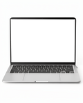 Laptop Mockup — Generic Perspective Three Quarter — bulkmockup PNG Template | Transparent Display | Commercial Use | MockupBulk