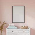 Nursery Styled Room Mockup — Plain Square Frame Portrait 2:3 — Perspective View — #05166 | MockupBulk