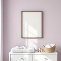 Nursery Styled Room Mockup — Plain Square Frame Square 1:1 — Perspective View — #05176 | MockupBulk