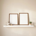 Nursery Styled Room Mockup — Plain Square Frame Square 1:1 — Perspective View — #05151 | MockupBulk