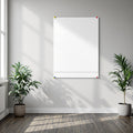 Home Office A3 Pinned Poster Mockup — Blank Template #00372 — A3 Frame JPG | bulkmockup Mockup Template | Commercial Use Included | MockupBulk