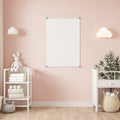 Blank Template #00360 Nursery A3 Pinned Poster Mockup | A3 Wall Art Mockup | bulkmockup JPG Template | Commercial Licence | MockupBulk