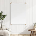 Farmhouse A3 Taped Poster Mockup — Blank Template #00382 — bulkmockup A3 Template | JPG Instant Download | For Etsy POD | MockupBulk