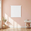 Nursery Lifestyle Frame Mockup — Plain Square Frame Portrait 2:3 — Perspective View — #03201 | MockupBulk