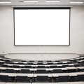 Projector Mockup | No P Classroom Empty Hall | bulkmockup Transparent Mockup | PNG Download | Commercial Use | MockupBulk