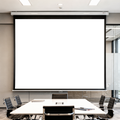 Projector, No P Meeting Room Empty Screen | bulkmockup PNG Template | Transparent Display | Commercial Use | MockupBulk