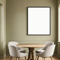 Blank Template #00425 Dining Room A3 Room Scene Mockup | High-Res A3 Mockup | bulkmockup Download | Commercial Use | MockupBulk