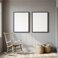 Farmhouse A3 Room Scene Mockup | Blank Template #00432 | bulkmockup A3 Template | JPG Instant Download | For Etsy POD | MockupBulk