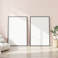 Blank Template #00399 Minimalist White A3 Room Scene Mockup | bulkmockup A3 Template | JPG Instant Download | For Etsy POD | MockupBulk
