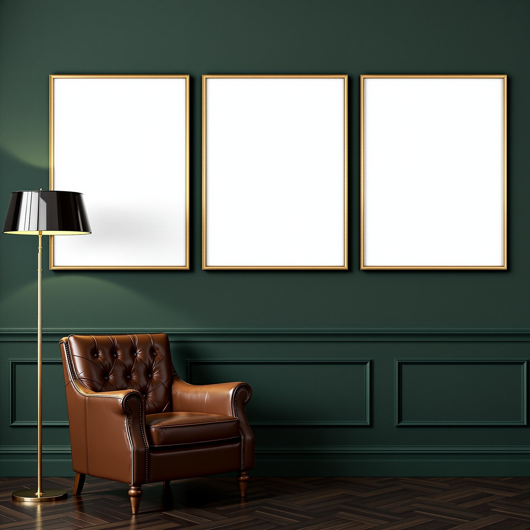 Reading Nook A3 Slim Gallery Frame Mockup | Blank Template #00168 | A3 Print Mockup | Instant Download | bulkmockup | Commercial Licence | MockupBulk