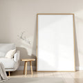 Scandinavian A3 Slim Gallery Frame Mockup — Blank Template #00130 — A3 JPG Instant Download | Commercial Licence | bulkmockup Shop | MockupBulk