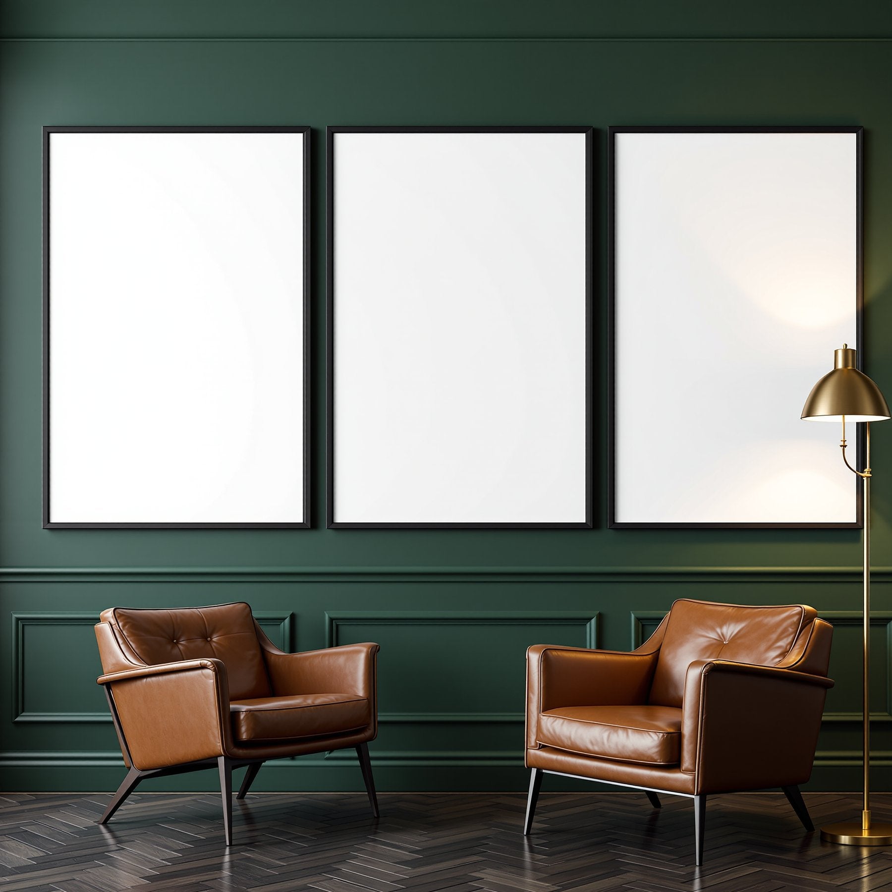 Reading Nook A3 Thick Black Frame Mockup — Blank Template #00294 — A3 JPG Instant Download | Commercial Licence | bulkmockup Shop | MockupBulk