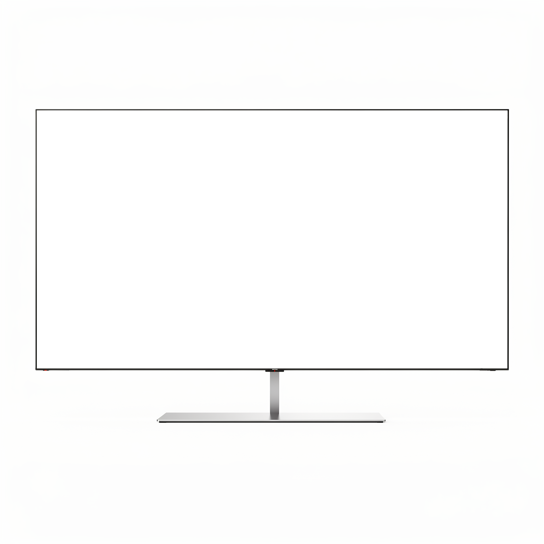 TV Mockup — Isolated Standalone Front On — PNG Mockup Template | bulkmockup | For App & Web Designers | MockupBulk